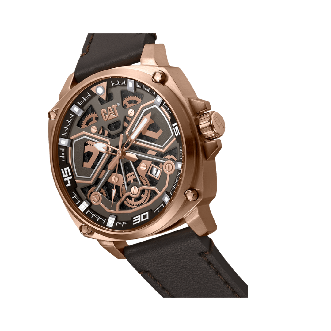 Tokyo - Brown/Rose Gold - Leather