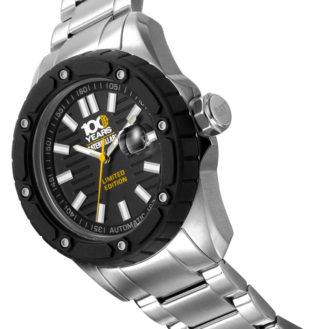 Shockmaster 100 Year LIMITED EDITION Stainless Steel + Black Silicone