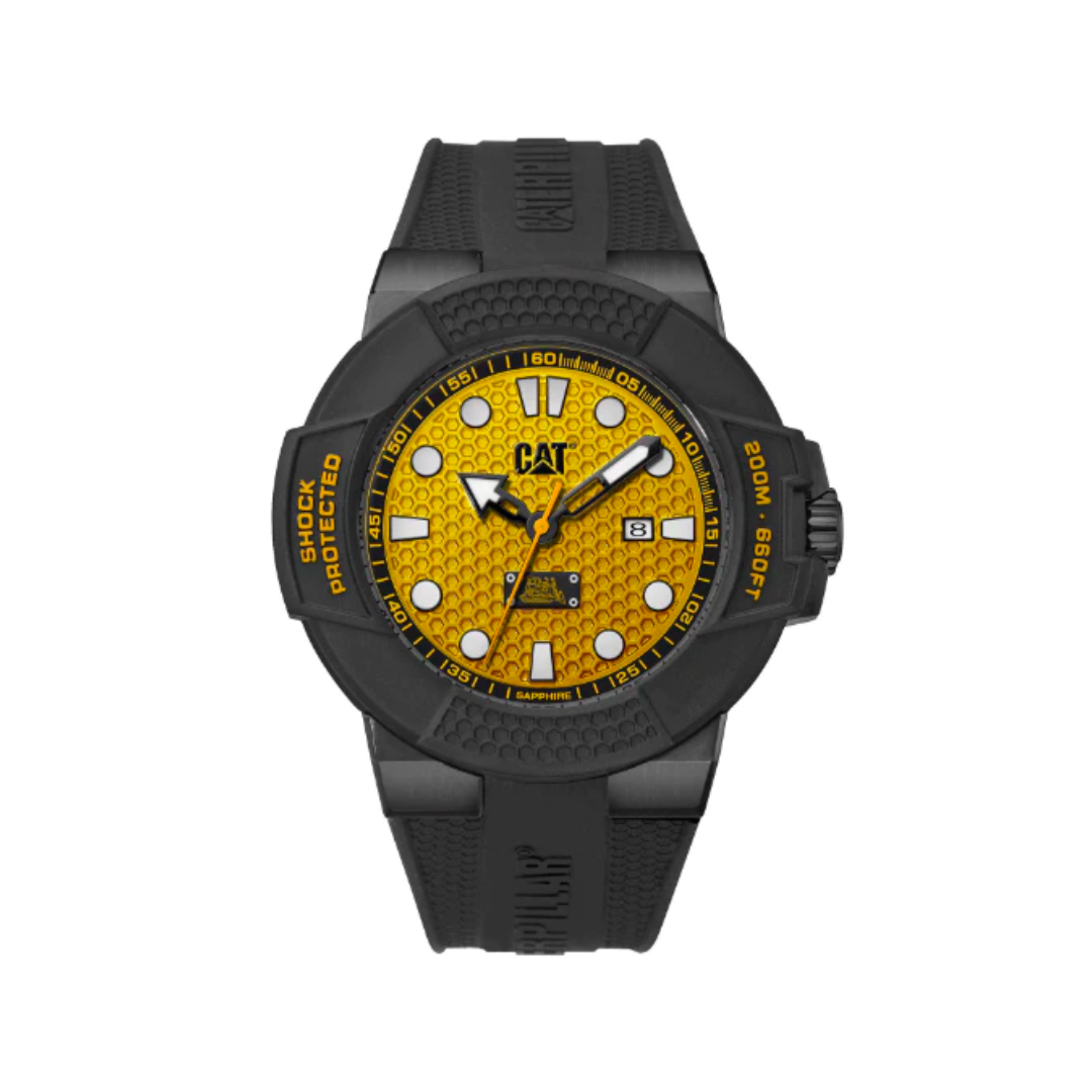 Shockmaster Watch Black/Yellow - Limited Edition Sapphire Crystal Face