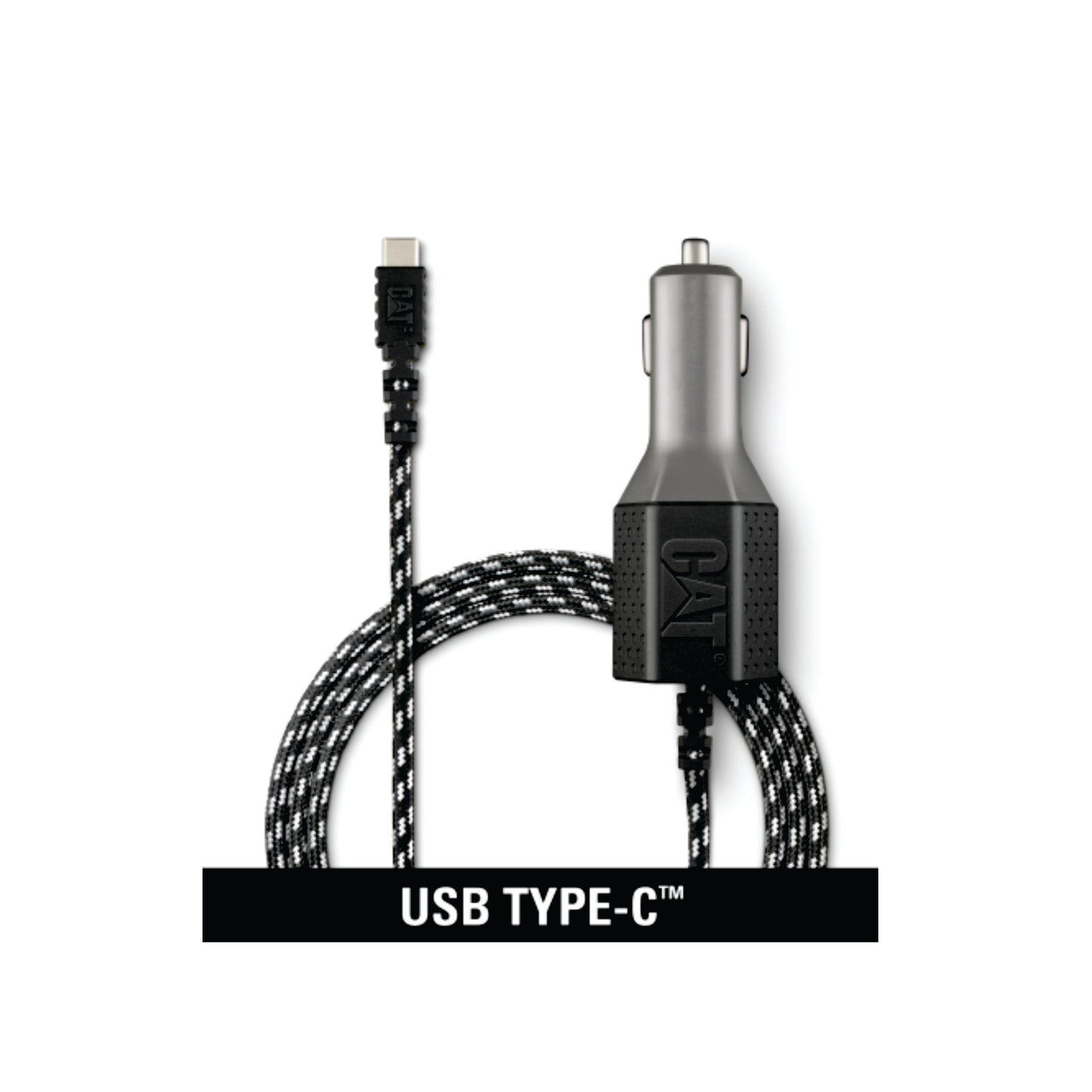 Cat 5.4amp Car Charger - USB-C Cord