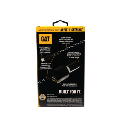 Cat 4.8amp Car Charger - Lightning Cord