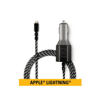 Cat 4.8amp Car Charger - Lightning Cord