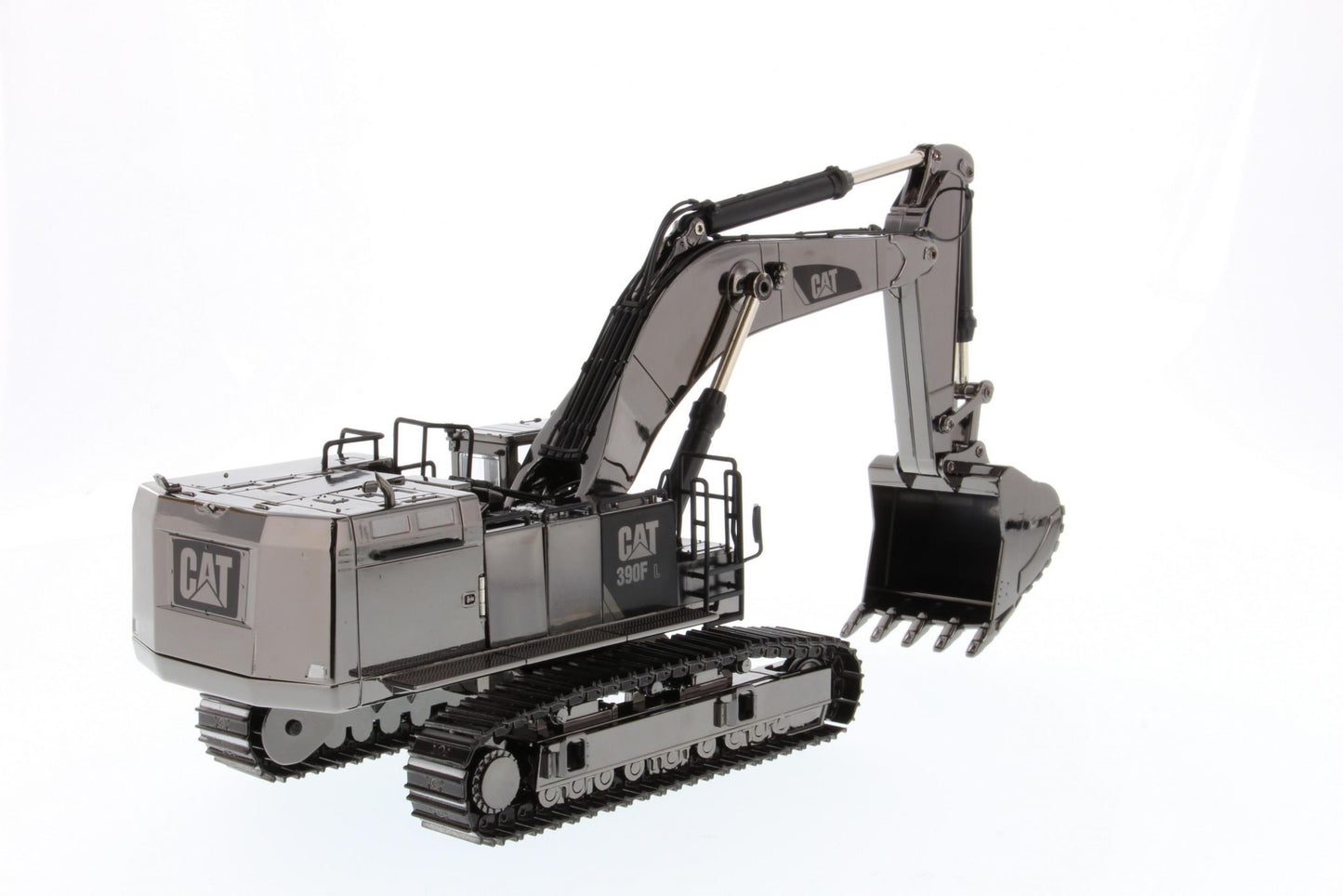 Cat Diecast 390F L Hydraulic Excavator Commemorative Edition Gun Metal