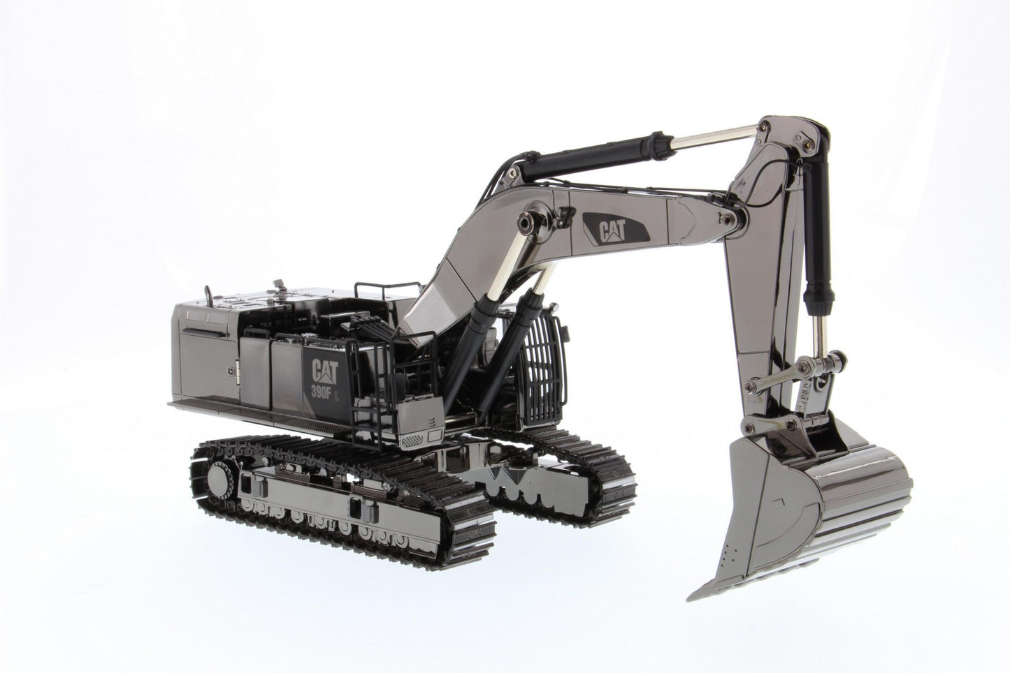 Cat Diecast 390F L Hydraulic Excavator Commemorative Edition Gun Metal