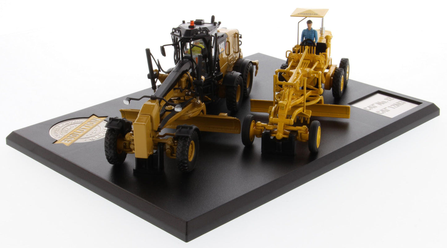 Cat Diecast 12 and 12M3 Motor Grader Evolution Series