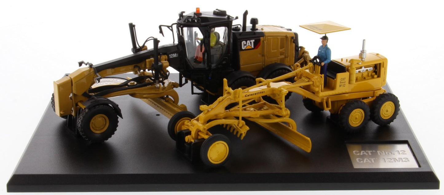 Cat Diecast 12 and 12M3 Motor Grader Evolution Series