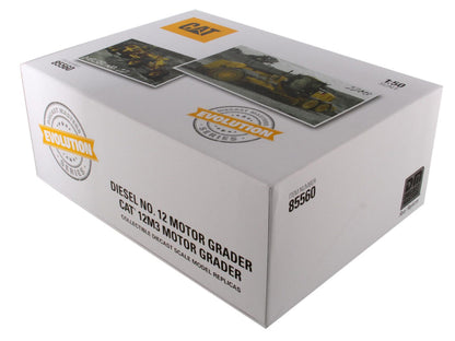 Cat Diecast 12 and 12M3 Motor Grader Evolution Series