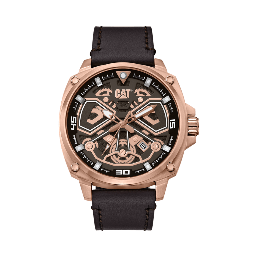 Tokyo - Brown/Rose Gold - Leather