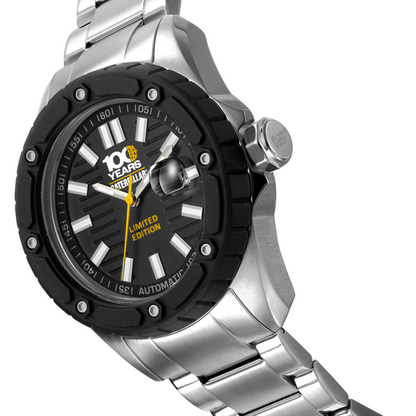 Shockmaster 100 Year LIMITED EDITION Stainless Steel + Black Silicone