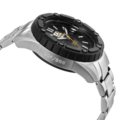 Shockmaster 100 Year LIMITED EDITION Stainless Steel + Black Silicone