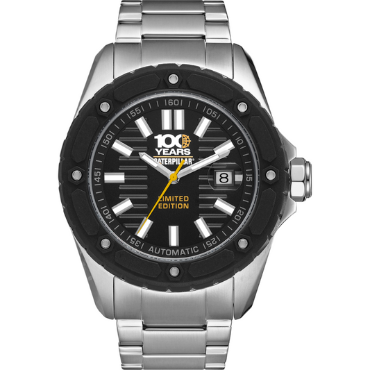 Shockmaster 100 Year LIMITED EDITION Stainless Steel + Black Silicone