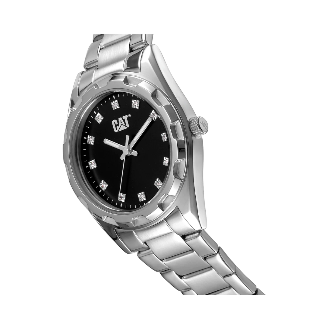 Ladies California Black/Silver Watch