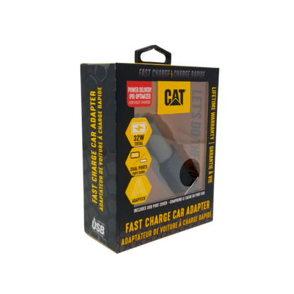 Cat Dual DC Vehicle Adapter