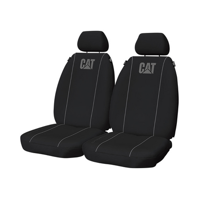 Cat Poly Canvas Car Seat Covers