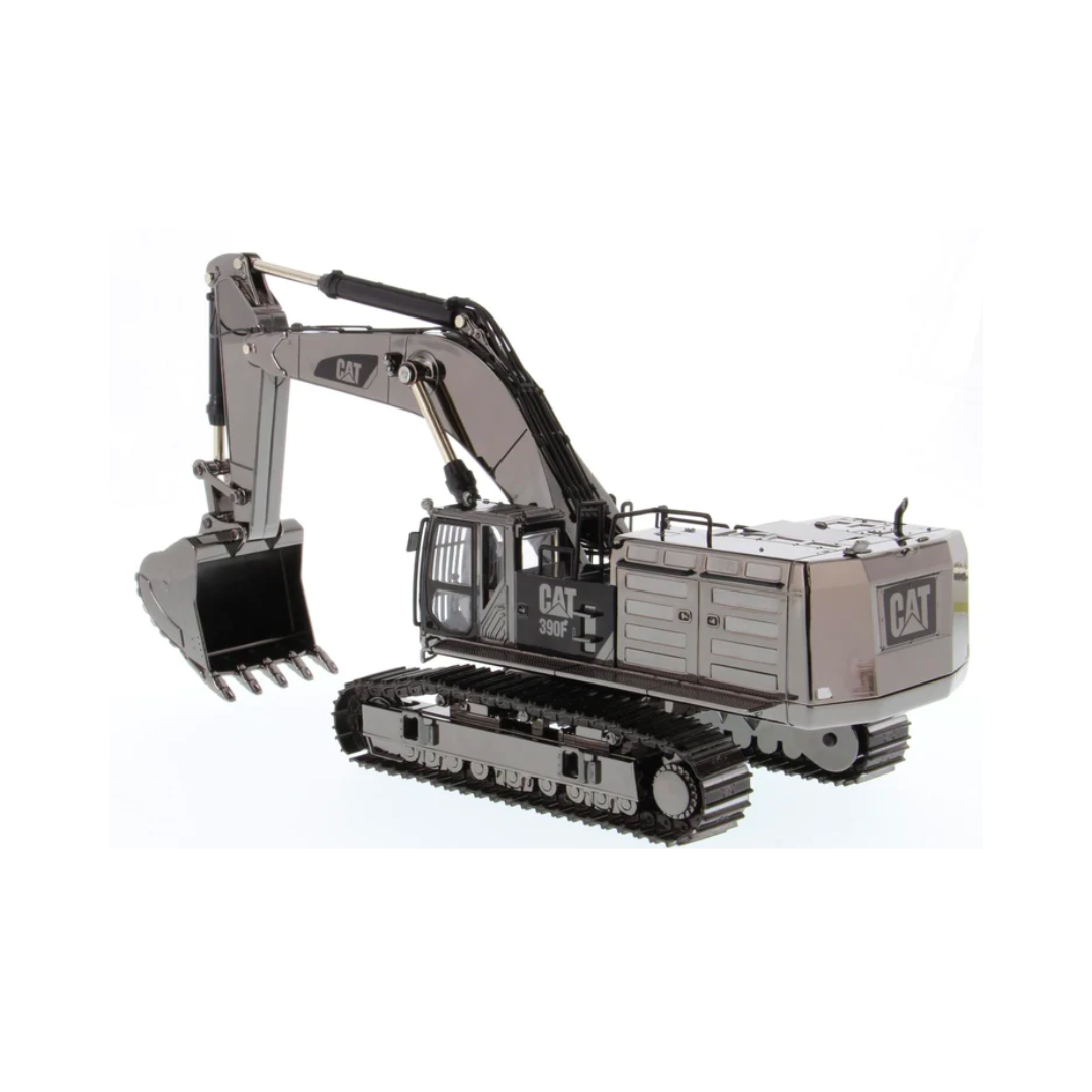 Cat Diecast 390F L Hydraulic Excavator Commemorative Edition Gun Metal