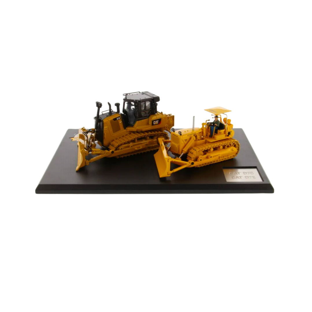 Cat Diecast D7 (17A) & D7E Electric Drive Track-Type Tractor Evolution Series