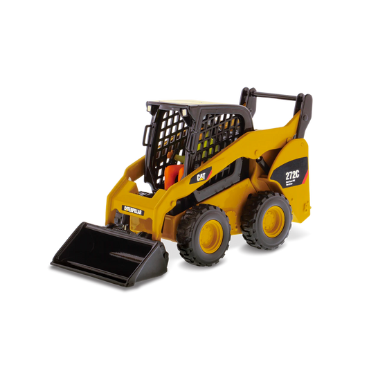 Cat Diecast 272C Skid Steer Loader with work tools 1:32 Scale