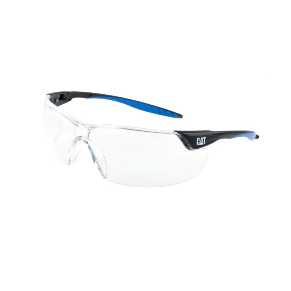 Cat Rebel Safety Blue Glasses Clear AntiFog WesTrac Shop
