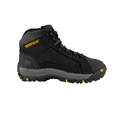 Convex Steel Toe Boot - Black