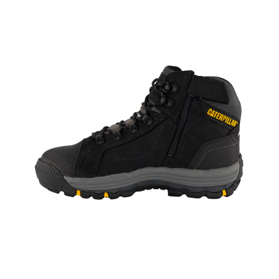 Convex Steel Toe Boot - Black