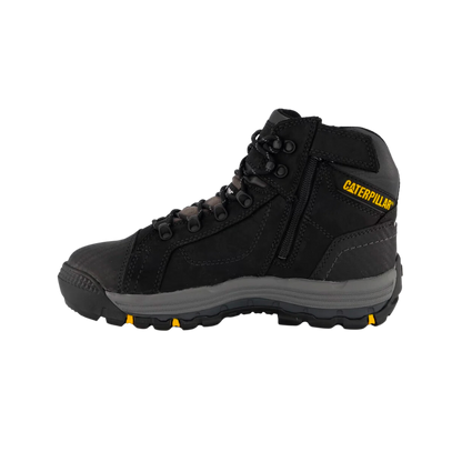 Convex Steel Toe Boot - Black