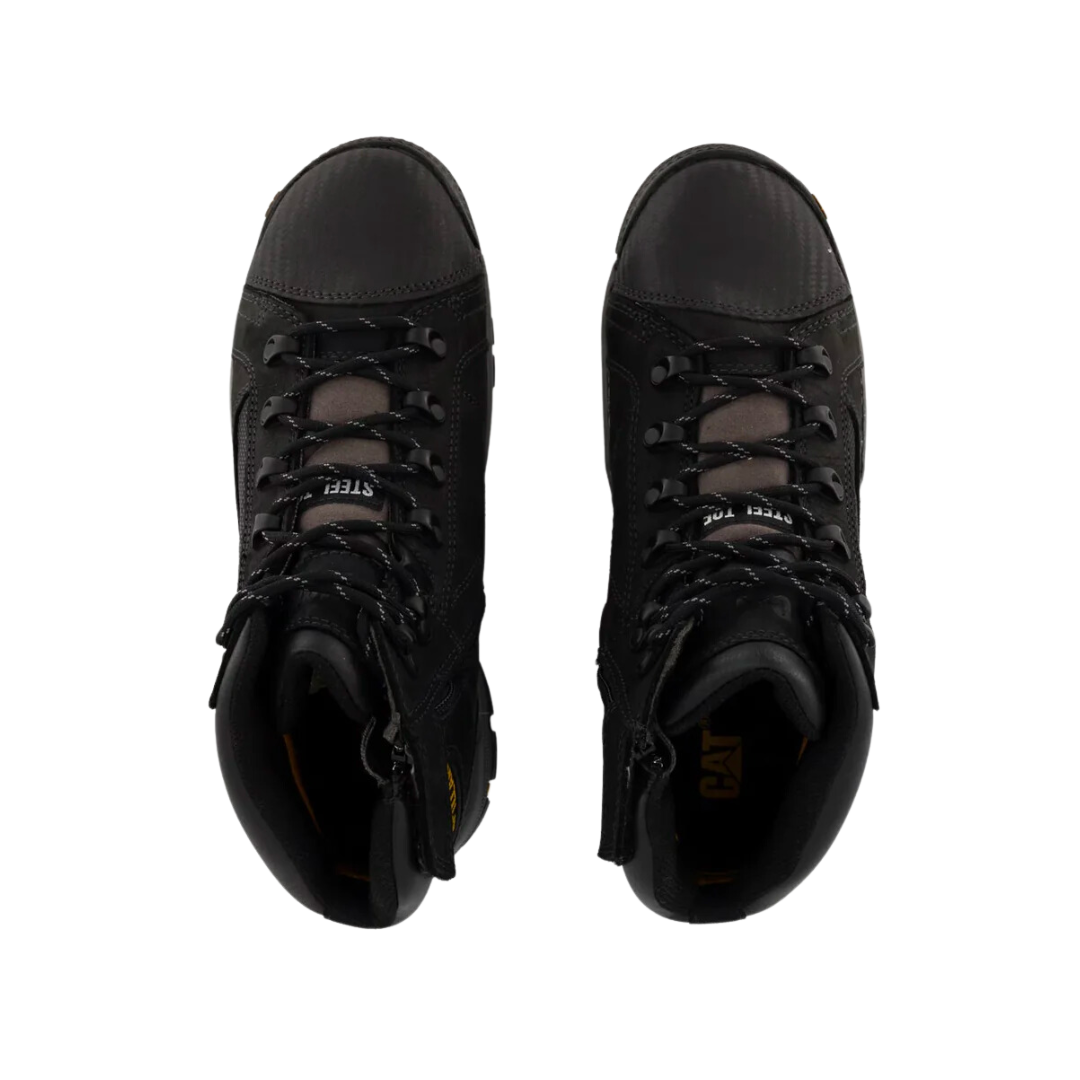 Convex Steel Toe Boot - Black